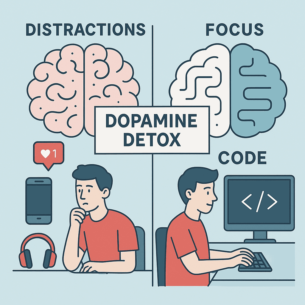 I Went on a 90-Day Dopamine Detox as a Dev Student — Here’s What Happened