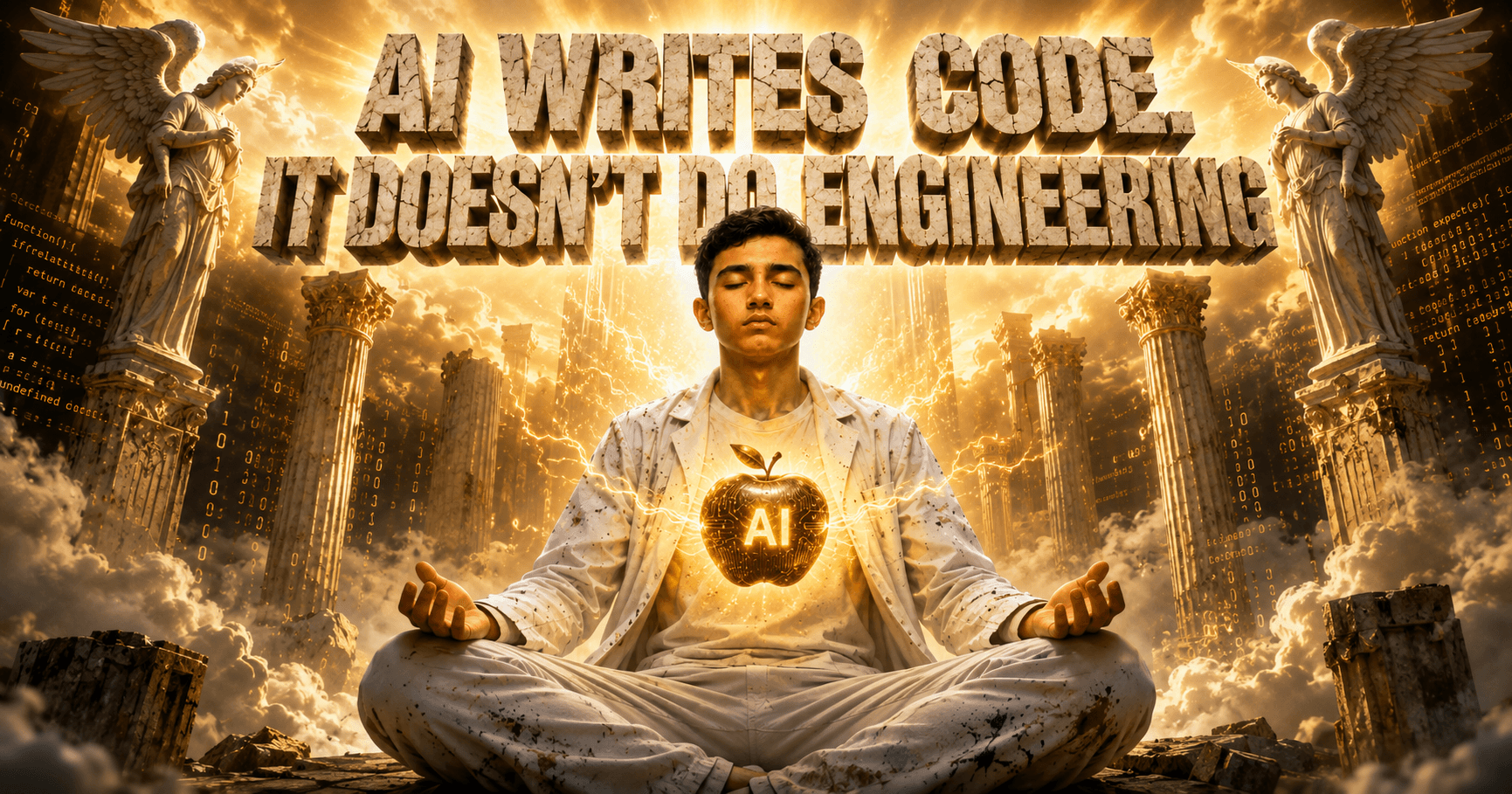 AI Writes Code. It Doesn't Do Engineering.